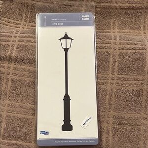 NEW QuicKutz Lamp Post Cookie Cutter Die Lifestyle Crafts